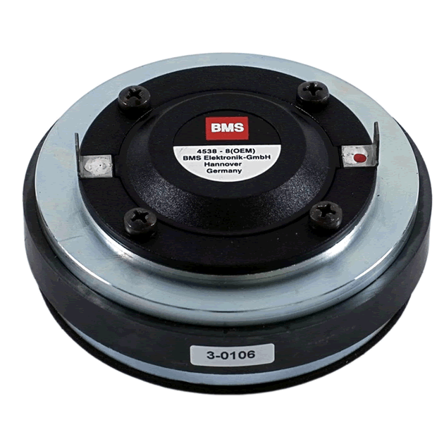 BMS 4538 1" High Frequency Compression Driver, 1,5" VC, 60 W AES, 114 dB, 8 Ohm - Click Image to Close