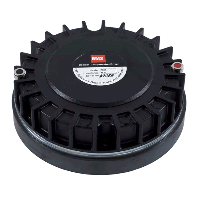 BMS 4591 2" Middle range Compression Driver, 3,5 " VC, 150 W AES, 118 dB 16 Ohm - Click Image to Close