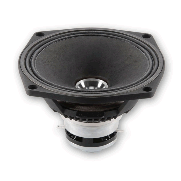 BMS 6CN160 6.5" Coaxial Neodymium Speaker 1.5" +1" VC, 150 W + 25 W 93 dB 16 Ohm - Click Image to Close