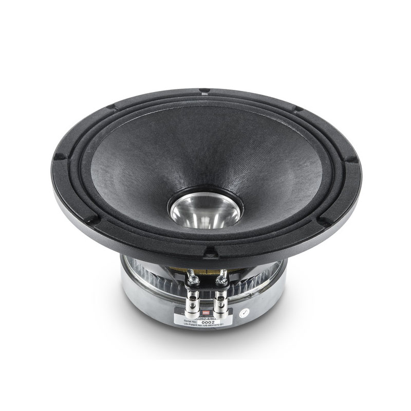 BMS 10C262 10" Coaxial Speaker 8ohm 2.5" + 1,75" VC, 400 W + 80 W, 96 dB, 8 Ohm - Click Image to Close