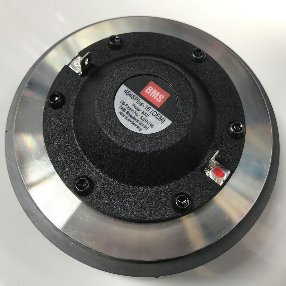 BMS 4548 1" High Frequency Compression Driver, 1,75" VC, 80 W AES, 113 dB 16 Ohm - Click Image to Close