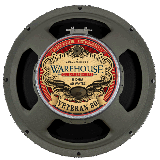 WGS VETERAN 30 12" Guitar Speaker 4ohm 60w - Click Image to Close