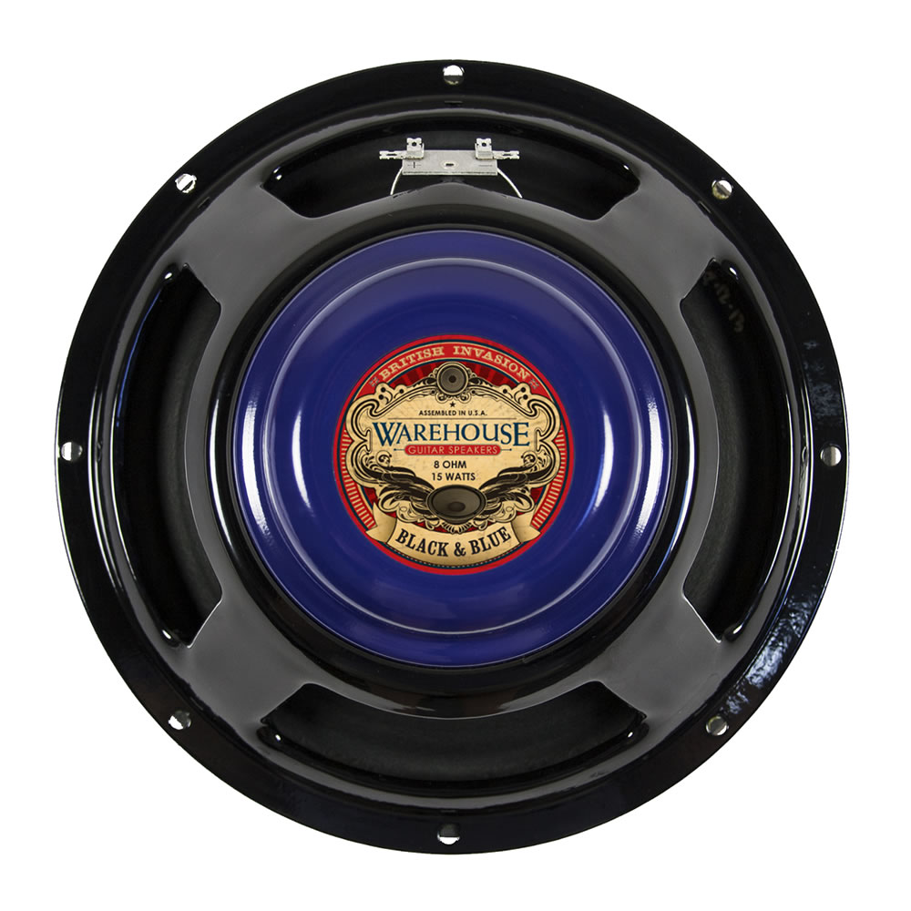 WGS BLACK & BLUE 15w 12" Alnico Guitar Speaker 8ohm